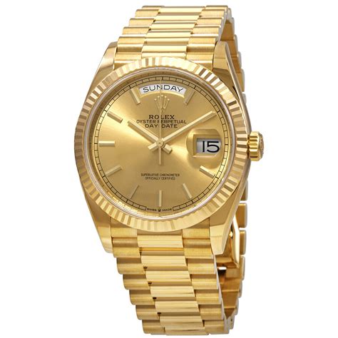 price rolex day-date yellow gold automatic new|day date 36 rolex price.